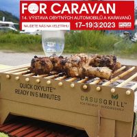 Pozvánka na veletrh For CARAVAN a For BOAT 2023, který se uskuteční 17.-19.3.2023